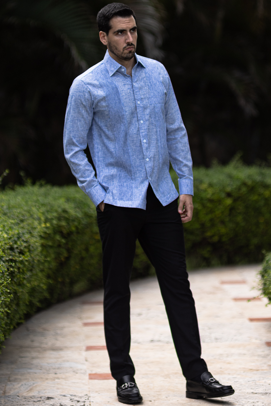 COSTAPALMA linen shirt editorial